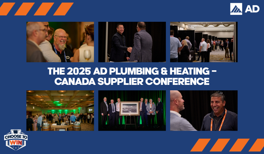 Strategic Connections and the Power of Partnerships Take Centre Stage at the 2025 AD Plumbing & Heating – Canada Supplier Conference Strategic Connections and the Power of Partnerships Take Centre Stage at the 2025 AD Plumbing & Heating – Canada Supplier Conference