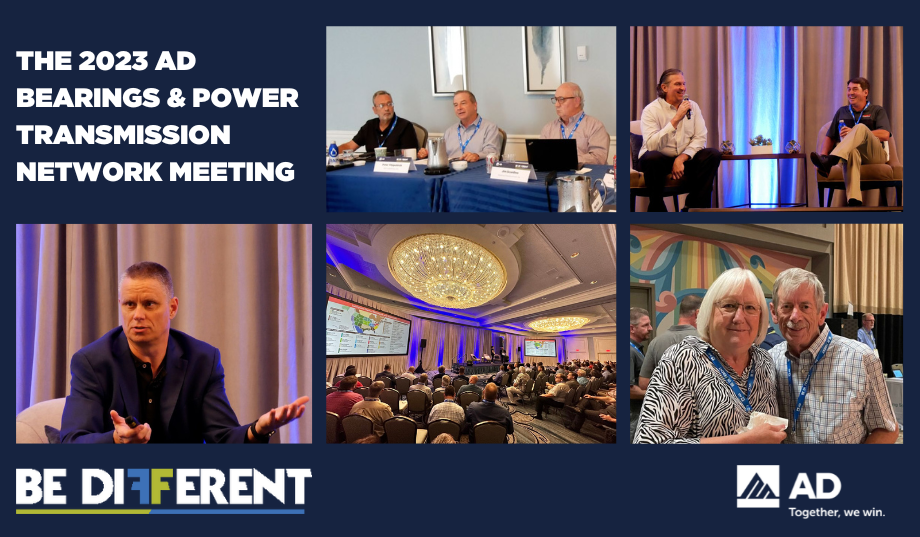 The 2023 AD Bearings & Power Transmission Network Meeting Facilitates Engagement and Collaboration Within Community The 2023 AD Bearings & Power Transmission Network Meeting Facilitates Engagement and Collaboration Within Community