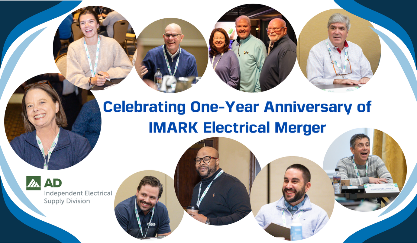 AD Celebrates the One-Year Anniversary of the  IMARK Electrical Merger