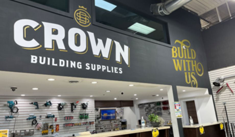 Crown Building Supplies Store-Front (Interior)