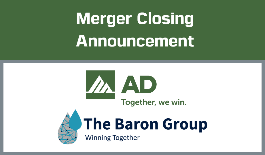 AD closes merger with The Baron Group