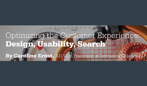 Optimizing the Customer Experience: Design, Usability, Search