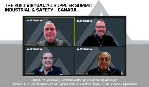 AD Industrial & Safety-Canada members and suppliers strengthen relationships during 2020 Virtual AD Supplier Summit