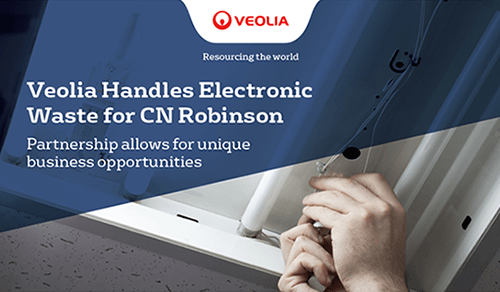 Veolia Handles Electronic Waste for CN Robinson