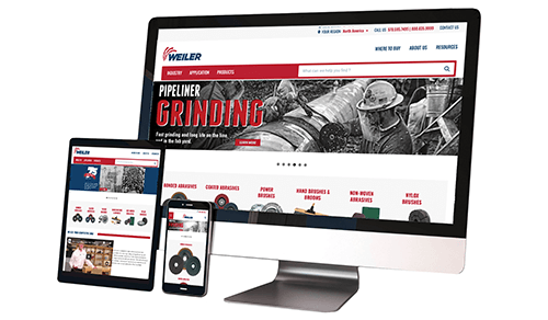 Weiler Abrasives Launches New Website